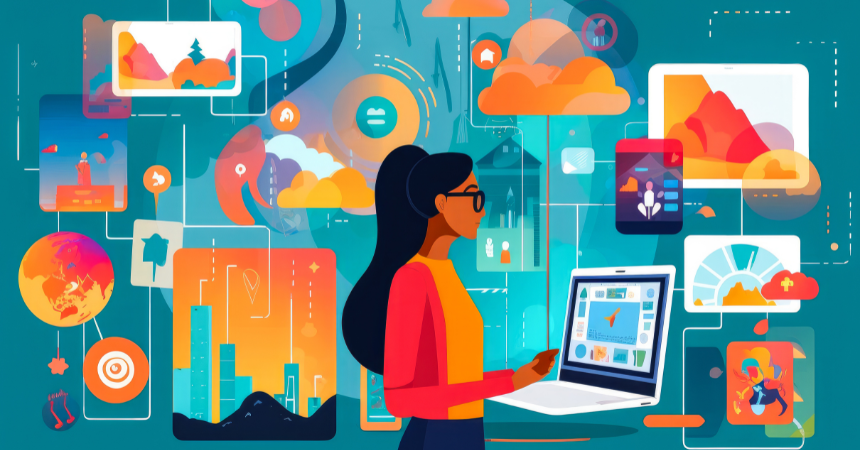 Teacher Using AI Tools